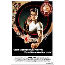 EVERY WHICH WAY BUT LOOSE 78 OFFICIAL ORIGINAL CINEMA MOVIE PRINT PREMIUM POSTER