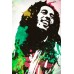 LARGE 90x60CM BOB MARLEY ABSTRACT WALL ARTWORK ART PAINTING PICTURE PRINT POSTER
