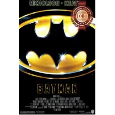 BATMAN 1989 80s ORIGINAL CLASSIC RETRO MOVIE JACK NICHOLSON PRINT PREMIUM POSTER