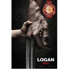 LOGAN 2017 MOVIE X-MEN CLAWS OUT HOLDING HAND ART PRINT - PREMIUM POSTER