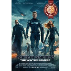 CAPTAIN AMERICA WINTER SOLDIER MOVIE ORIGINAL CINEMA PRINT PREMIUM POSTER