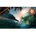 BEACH SCENE ISLAND WAVE BREAKING OASIS PHOTO WALL ART PRINT PREMIUM POSTER