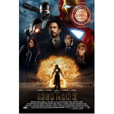 IRON MAN 2 TWO II IRONMAN FILM MOVIE ORIGINAL CINEMA PRINT PREMIUM POSTER