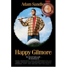 HAPPY GILMORE 1996 90s OFFICIAL ORIGINAL CINEMA MOVIE PRINT PREMIUM POSTER