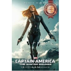 BLACK WIDOW CAPTAIN AMERICA WINTER SOLDIER CINEMA MOVIE PRINT PREMIUM POSTER