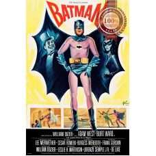 BATMAN 1966 60s ADAM WEST FRENCH ORIGINAL CINEMA MOVIE FILM PRINT PREMIUM POSTER