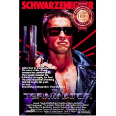 THE TERMINATOR ONE 1 1984 80s ORIGINAL OFFICIAL  MOVIE PRINT PREMIUM POSTER