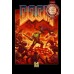 DOOM 4 1996 90s STYLE VIDEO GAME VIDEOGAME ORIGINAL ART PRINT PREMIUM POSTER
