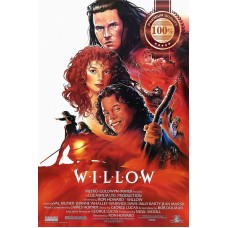 WILLOW GEORGE LUCAS 1988 80s FILM MOVIE ORIGINAL CINEMA PRINT PREMIUM POSTER