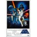 A NEW HOPE STAR WARS EP 4 IV ORIGINAL CINEMA MOVIE FILM PRINT PREMIUM POSTER