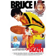 GAME OF DEATH BRUCE LEE V2 ORIGINAL CINEMA FILM MOVIE PRINT PREMIUM POSTER