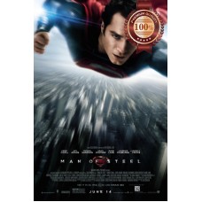 MAN OF STEEL 2013 SUPERMAN FLYING ORIGINAL CINEMA MOVIE PRINT PREMIUM POSTER