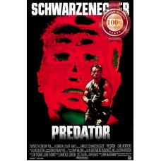 PREDATOR 1 1987 80s SCHWARZENEGGER ORIGINAL FILM MOVIE PRINT PREMIUM POSTER