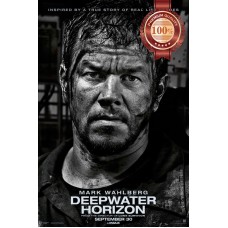 DEEPWATER HORIZON 2016 ORIGINAL MOVIE CINEMA PRINT PREMIUM POSTER