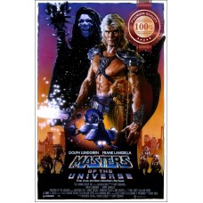 MASTERS OF THE UNIVERSE 1987 ORIGINAL OFFICIAL CINEMA MOVIE PRINT PREMIUM POSTER