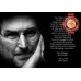 STEVE JOBS FAMOUS QUOTE SAYING INSPIRATIONAL WALL ART PRINT - PREMIUM POSTER