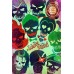 SUICIDE SQUAD 2016 SKULLS ORIGINAL OFFICIAL CINEMA MOVIE PRINT PREMIUM POSTER