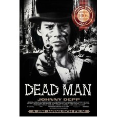 DEAD MAN 1995 90s JOHNNY DEPP ORIGINAL CINEMA FILM MOVIE PRINT PREMIUM POSTER