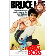 THE BIG BOSS BRUCE LEE 1971 ORIGINAL CINEMA FILM MOVIE PRINT PREMIUM POSTER
