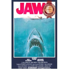 JAWS 1 1975 70s CLASSIC OFFICIAL ORIGINAL MOVIE FILM PRINT PREMIUM POSTER