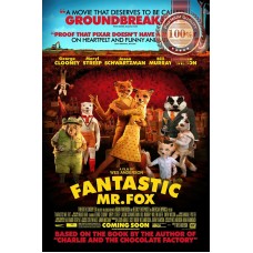 FANTASTIC MR. FOX 2009 OFFICIAL ORIGINAL CINEMA MOVIE FILM PRINT PREMIUM POSTER