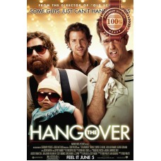 THE HANGOVER 1 ONE 2009 ORIGINAL OFFICIAL CINEMA MOVIE FILM PRINT PREMIUM POSTER
