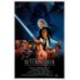 RETURN OF THE JEDI STAR WARS 80s MOVIE FILM ORIGINAL CINEMA PRINT PREMIUM POSTER