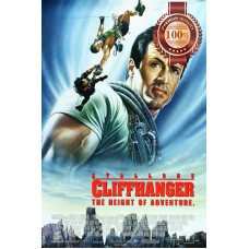 CLIFFHANGER 1993 90s STALLONE OFFICIAL MOVIE FILM ORIGINAL PRINT PREMIUM POSTER