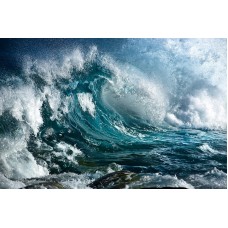 BIG WAVES CRASHING OCEAN SEA SURF BEACH WALL ART PHOTO PRINT  PREMIUM POSTER
