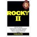 ROCKY 2 TWO II BALBOA ORIGINAL TYPE CLASSIC FILM MOVIE PRINT PREMIUM POSTER