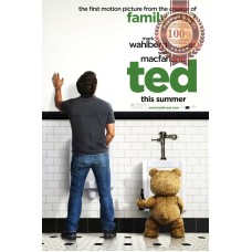 TED 2012 TEASER URINAL ORIGINAL OFFICIAL CINEMA MOVIE FILM PRINT PREMIUM POSTER