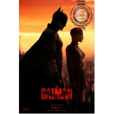 THE BATMAN 2022 CATWOMAN DC ORIGINAL OFFICIAL CINEMA MOVIE PRINT PREMIUM POSTER