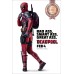 DEADPOOL 2016 BAD SMART ASS OFFICIAL ORIGINAL CINEMA MOVIE PRINT PREMIUM POSTER