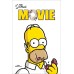 THE SIMPSONS MOVIE 2007 HOMER DONUT ORIGINAL TEASER MOVIE PRINT PREMIUM POSTER