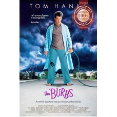 THE BURBS 1989 80s TOM HANKS ORIGINAL CINEMA MOVIE FILM ART PRINT PREMIUM POSTER