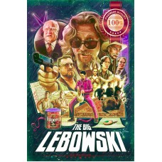 THE BIG LEBOWSKI 1998 ORIGINAL PAINTING MOVIE FILM WALL ART PRINT PREMIUM POSTER