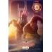 GODZILLA X KONG THE NEW EMPIRE 2024 ORIGINAL CINEMA MOVIE PRINT PREMIUM POSTER