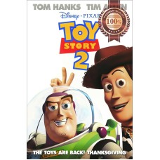 TOY STORY 2 TWO OFFICIAL ORIGINAL CINEMA FILM MOVIE PRINT PREMIUM POSTER