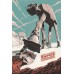 THE EMPIRE STRIKES BACK AT-AT STAR WARS ART FILM MOVIE PRINT PREMIUM POSTER