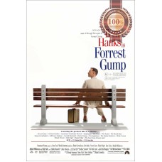 FORREST GUMP 1994 TOM HANKS OFFICIAL ORIGINAL 90s MOVIE PRINT PREMIUM POSTER