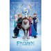 FROZEN ELSA DISNEY CHARACTERS ORIGINAL 2010 MOVIE FILM PRINT PREMIUM POSTER