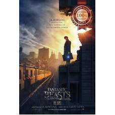 FANTASTIC BEASTS AND WHERE TO FIND THEM 2016 MOVIE FILM PRINT PREMIUM POSTER