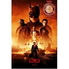THE BATMAN 2022 MAIN DC ORIGINAL OFFICIAL CINEMA MOVIE FILM PRINT PREMIUM POSTER