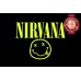 NIRVANA LOGO SMILE SMILEY FACE ALBUM MUSIC BAND ART PRINT  PREMIUM POSTER