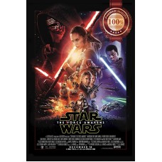 THE FORCE AWAKENS STAR WARS OFFICIAL ORIGINAL CINEMA PRINT PREMIUM POSTER