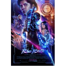 THE BLUE BEETLE 2023 DC COMICS ORIGINAL CINEMA MOVIE FILM PRINT PREMIUM POSTER
