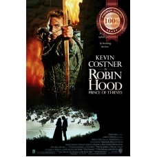 ROBIN HOOD PRINCE OF THIEVES 1991 ORIGINAL CINEMA MOVIE PRINT PREMIUM POSTER