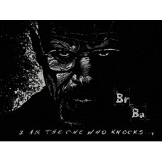 LARGE BREAKING BAD - I AM THE ONE WHO KNOCKS AMC PICTURE ART PRINT POSTER