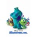 MONSTERS INC SULLY MIKE CHARACTERS PIXAR FILM MOVIE ART PRINT PREMIUM POSTER
