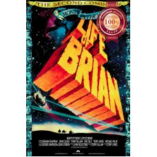 MONTY PYTHONS LIFE OF BRIAN 1979 70s ORIGINAL FILM MOVIE PRINT PREMIUM POSTER